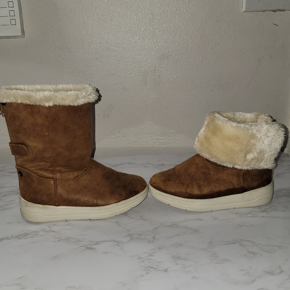 cat&jack size 1 leather boots - Picture 2 of 10